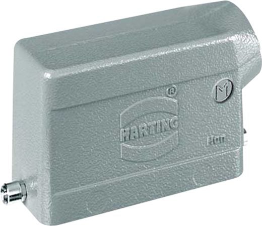 HARTING kaapeliliitin HAN® 16Blavkulma M25-kulmalla, metallia
