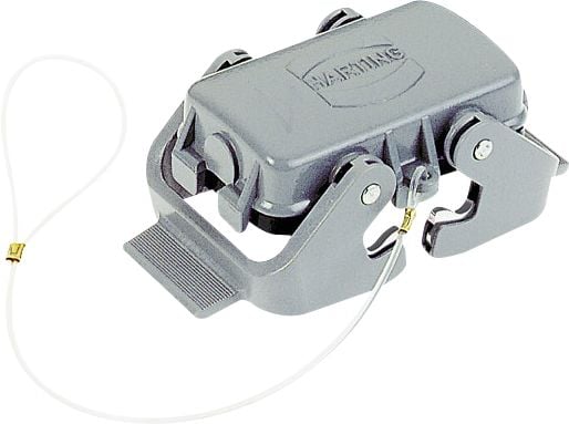 HARTING Beskyttelseslåg HAN10B med wire og 2 bøjle