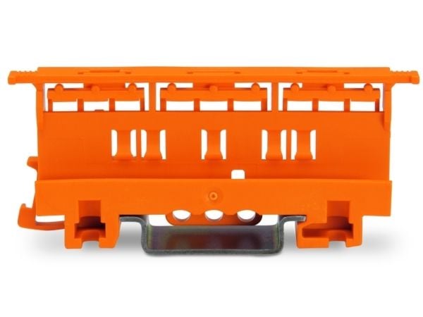 Hållare för skarv-/skarvmuff och serie 221, 0,5-6 mm², orange