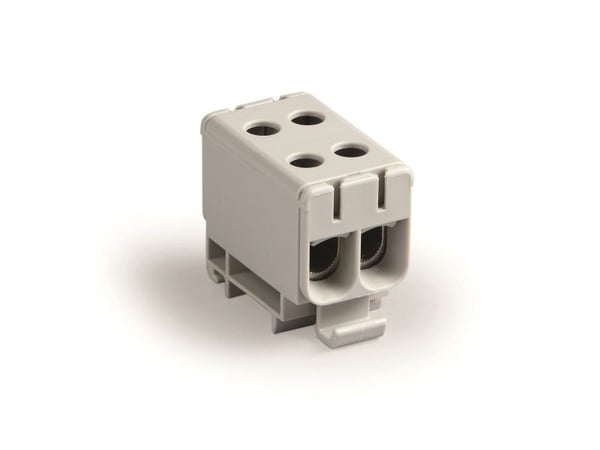 Klemme KE66 2,5-50mm² grå dobb cu/al
