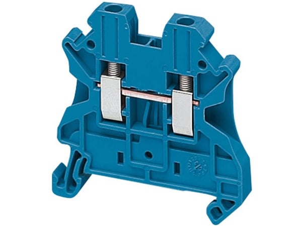 SCHNEIDER ELECTRIC Gennemgangsklemme 2,5mm², blå