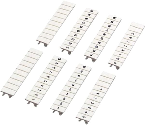 Märkning 1-10 för 2,5 mm² klämma - (10 st)