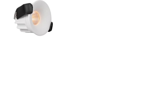 LED-downlight Optic Deep XS vit 2700K 230 lm Ra>95 45° spridning 4W IP44 fasdimbart 230V-driver