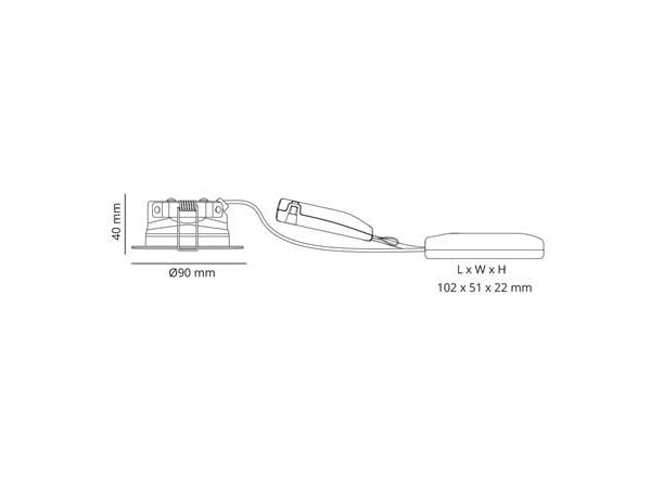 SG ARMATUREN JUNISTAR ECO OUTDOOR 7W 590LM 3000K LAJITELMA