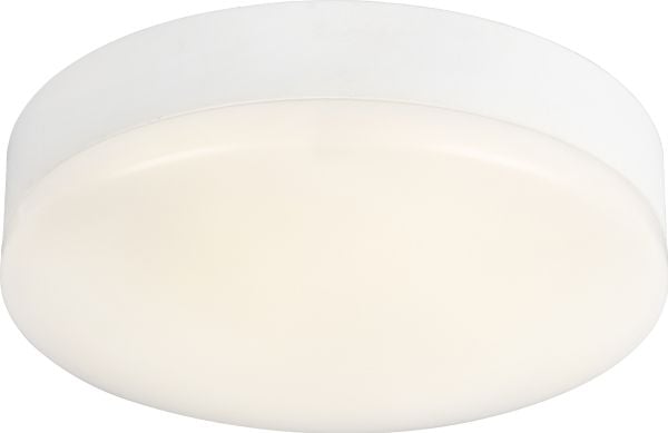 Solar: LED-takplafond Moon Basic 255 3000K eller 4000K via DIP-switch 880–900 lm Ra80 4SDCM 10 W IP44 230 V On/Off STANDARD