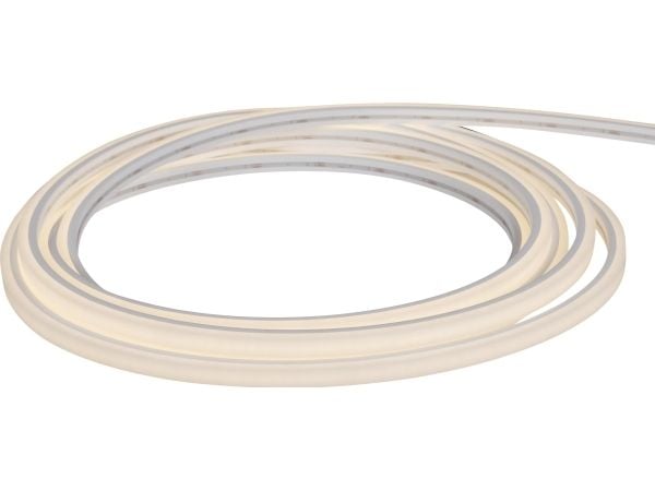 LED-strip Neon Mini 24 V IP67 3000 K 5 m, 160°, 10 W/m, 760 lm/m, Ra>80. Livslängd L90 100.000 t. Levereras i 5 m.