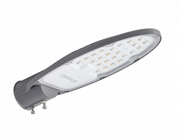 OPPLE Lighting LEDStreetlight-E2 40W-4000, Hengende lys, Grå, Aluminium, Polykarbonat (PC), IP66, Gate, I