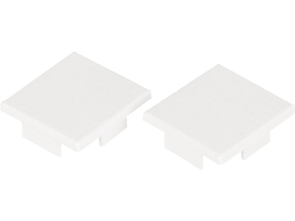 Art End Cap High Valkoinen 2 kpl, E-7504025 Profiiliin Art High 2m Valkoinen PROFESSIONALI