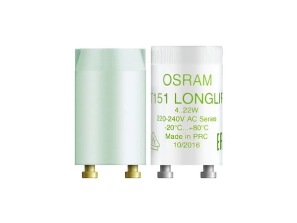 LEDVANCE OSRAM STARTER T. LOISTEPUTKILAMPPU (ST151) 2-PAKKAUS