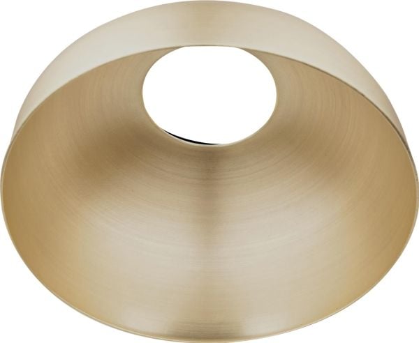 Reflektor Globe messing, Ø87 mm. Med en magnetisk fastgørelse er det nemt at skifte udseende på dit Globe-armatur PROFESSIONEL