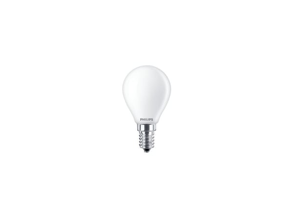 Philips MASTER Value LED Krone Dæmpbar 3,4W (40W) E14 P45 927 Mat Glas