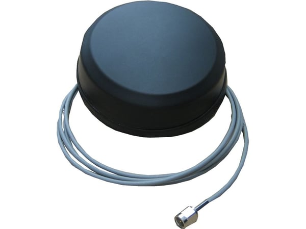 PROFORT-antenn, GSM, DISC, självhäftande baksida, SMA-anslutning, 2,5 m kabel, horisontell montering (2G/3G/4G)