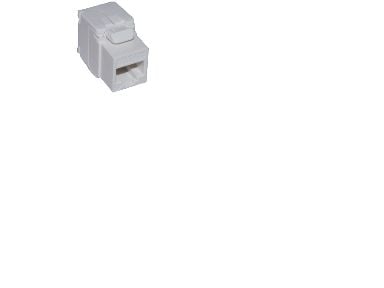 INFRALAN keystone-kontakt kat. 5e UTP tool-less vit