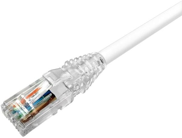 CommScope NETCONNECT - Liitäntäkaapeli - RJ-45 (han) til RJ-45 (han) - 1 m - UTP - CAT 6a - kiinteä - kiinteä - hvid