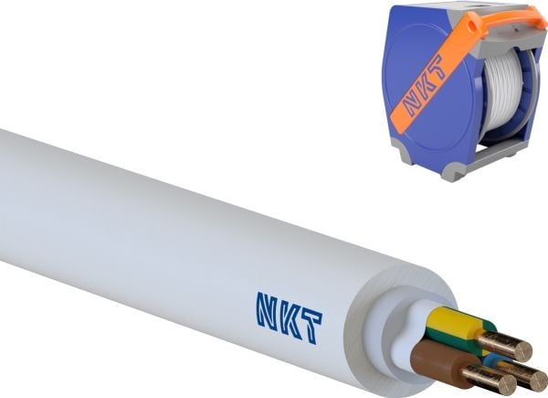 NKT installationskabel med CPR brandklass B2ca för fast installation - (500 meter)