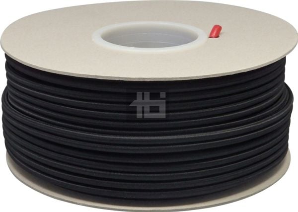 Kabel 3G0,75 70 g tyg svart 10 m