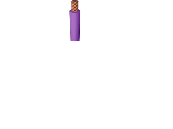 Kokoonpanokaapeli H05Z-K HF 90 1x0,75 violetti SP200 300/500V - (200 metriä)
