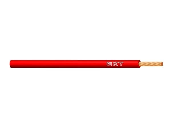 Monteringsledning PVT®, H07V-K 1X1,5 röd R100 - (100 meter)