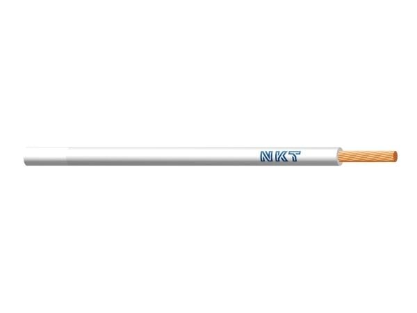 Installationskabel PVT®, H05V-K 1x0,75 vit R100 (100 meter)