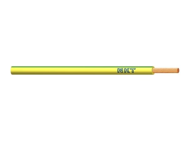 Installationskabel PVT®, H05V-K 1G0,75 gul/grön R100 - 100 meter