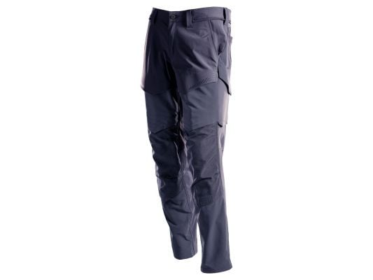 MASCOT® WORKWEAR MASCOT® Customized Bukser med knælommer, ULTIMATE STRETCH model 22379-311 mørk marine 82C48