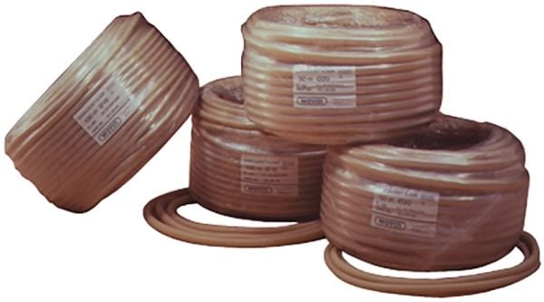 Muoviputki joustava, PVC 20 mm aallotettu. Ne kestävät 750 N:n puristuskuormituksen. - (50 metriä)