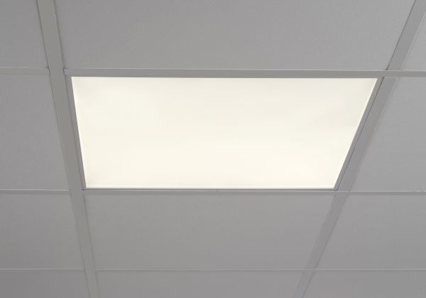 Ledused G5 Indbyg, 24W, 3550lm, 3000K, CRI 80-89, Opal, 595x595mm, DALI-2 Switch&Dim, Sløjfeboks m. Linect DS8 DIP switch (beskriv)