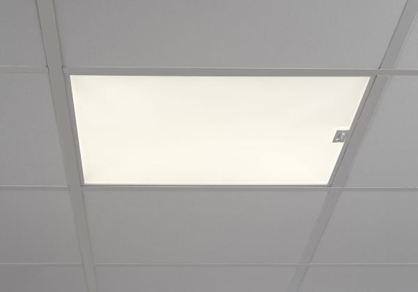 Ledused G5 Indbyg, 37W, 4825lm, 4000K, CRI 90-100, Opal, 595x595mm, EasyAir, 2.5m Schukokabel