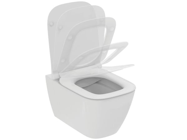 Ideal Standard i.life B -riippuva kulho ja Soft Close -wc-istuin - ruuviväli 180 mm