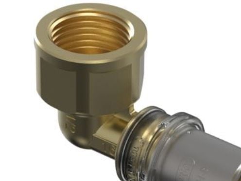 Wavin Tigris M5 90-graders övergångsvinkel 32 mm x 1" hylsa