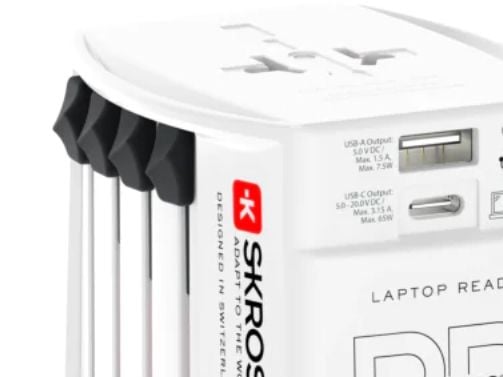 Reseadapter MUV USB AC 65 PD