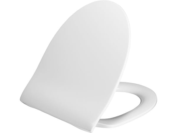 Pressalit Spira 956 toiletsæde soft close/Champagneprop hvid