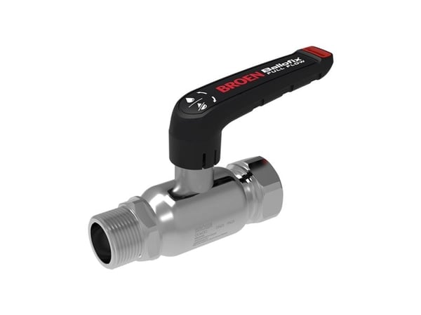 kuglehane/håndtag BROEN 1x1 np/mf St