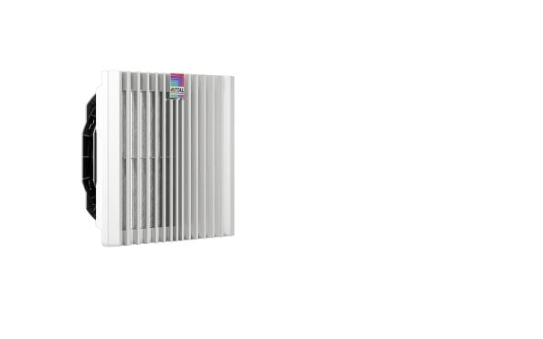 Rittal SK 3241.724, Tuuletinpakkaus, Sisäinen tuuletin, 225 m³/h, Muovi, Harmaa, 1 kpl