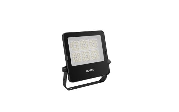 OPPLE Lighting EcoMax G3, Svart, IP66, Gjuten aluminium, Polykarbonat, Härdat glas, I, IK07, 1 m
