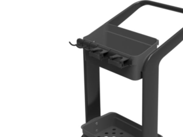 Städkärra Vikan HyGo 780 mm svart
