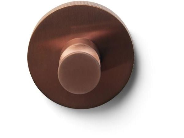 BLUE LABEL Håndklædekrog med bagplade - børstet bronze