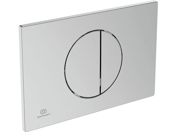 Ideal Standard OLEAS förkromad mekanisk manöverplatta 230x7,5x150 mm för inbyggnadsspillvatten #616893100