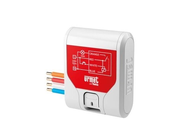 URMET Yokis langaton kallistus/ajastinrele MTR500E-UP, Zigbee ja Bluetooth