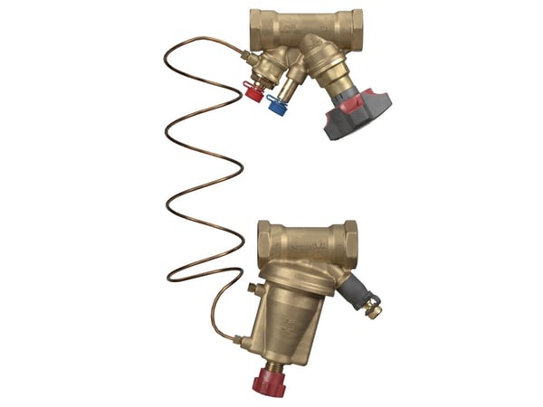 IMI STAP/STAD 1/2" injusteringssats 10–60 kPa med manuell avstängningsventil STAD & differenstrycksregulator STAP - Ametal