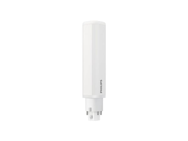 Philips CorePro LED PLC - LED-glödlampa - glaserad finish - G24q-2 - 6.5 W - klass E - svalt vitt ljus - 4000 K