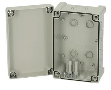 Fibox TAM191209 Seinäasennuskotelo 187 x 122 x 90 ABS Harmaa valkoinen (RAL 7035) 1 kpl