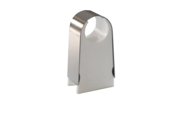 Rörhållare 2CLICK ø16x16mm låg - stål/POM