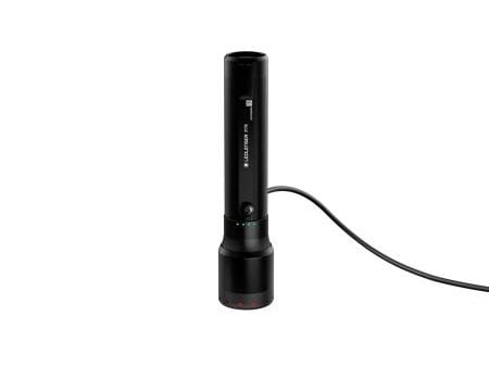 Ledlenser P-Series P7R - Ficklampa - LED - 4-läge - vitt ljus - 6000-7500 K - svart
