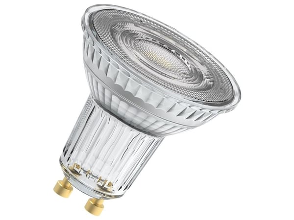 OSRAM LED SUPERSTAR - LED-pære for søkelys - form: PAR16 - GU10 - 2.4 W (ekvivalent 35 W) - klasse E - kjølilg hvitt lys - 4000 K