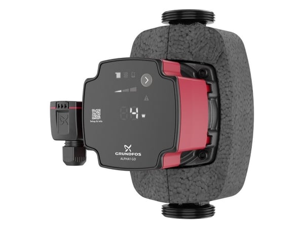 GRUNDFOS ALPHA2 GO cirkulationspump gjutjärn 1 1/2/180mm svart/röd 25-40 180 220-240V 9H AD0