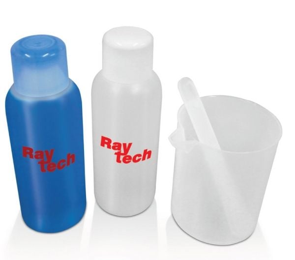 Raytech Magic gel 1000 ml, till komponent, m/2 flaskor+bøtte+ske