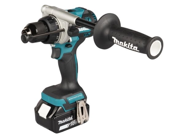 Makita slagboremaskine 18V - DHP492Z, kulfri, 130/65Nm,2 effekt indstill. u/batt. & lader - SOLO