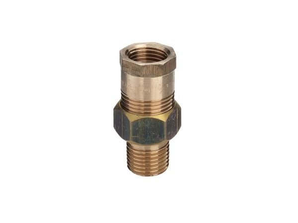 Viega gängkoppling 1 1/4" i rödgods max driftstryck 10 bar (1MPa)