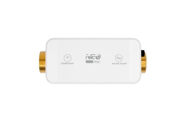 NEO smart vattenventil driven av Shelly